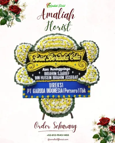 Papan Bunga Duka di Ciputih